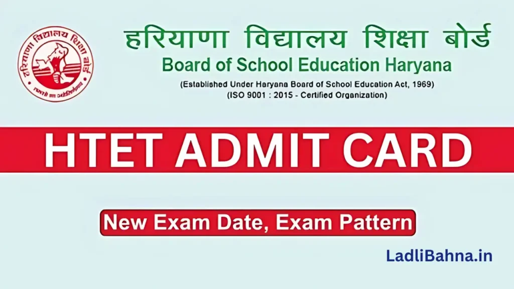 HTET Admit Card 2025