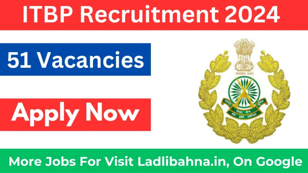 ITBP Recruitment 2024