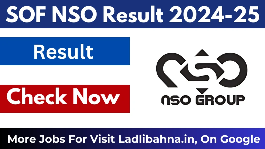 SOF NSO Result 2024-25