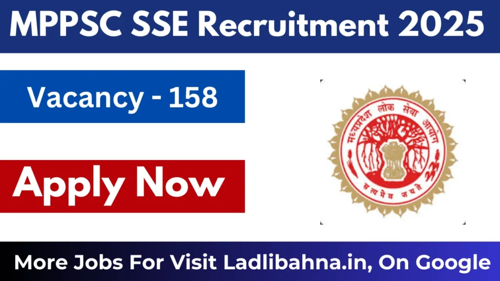 MPPSC SSE Recruitment 2025