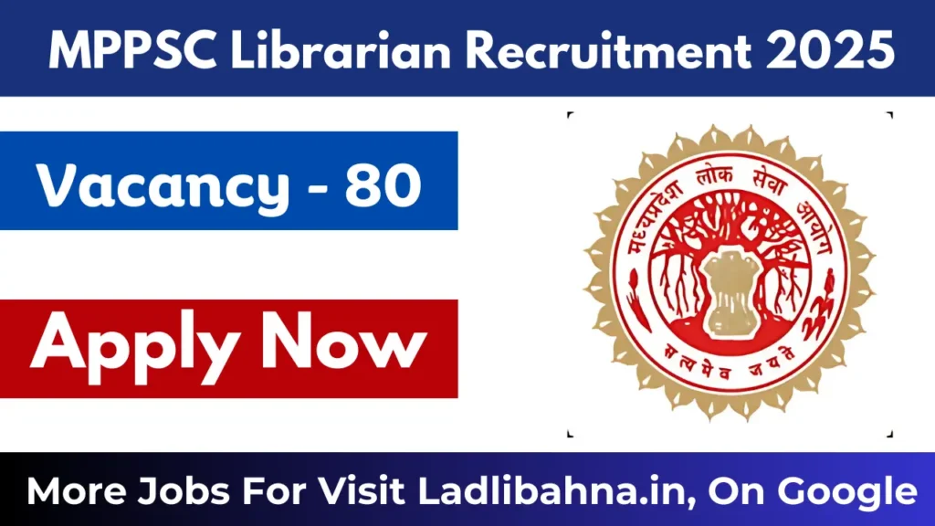 MPPSC Librarian Recruitment 2025