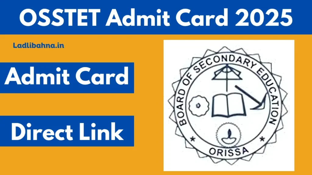 OSSTET Admit Card